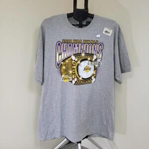 2010 Nba Finals Champions Los Angeles La Lakers T-Shirt Nwt